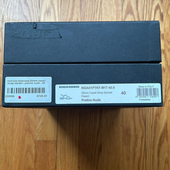 Nicholas Kirkwood 25mm Casati Strap Sandal with pearls - Picture 4 of 9